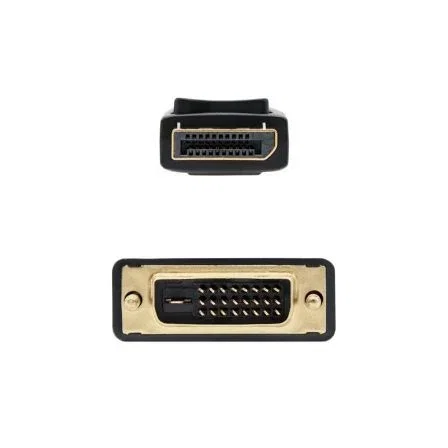 Nanocable Cable de Video DisplayPort Macho a DVI Macho - 3 Metros / 3m Conversor Adaptador DP a DVI Nanocable Cable de Video DisplayPort Macho a DVI Macho - 3 Metros / 3m Conversor Adaptador DP a DVI